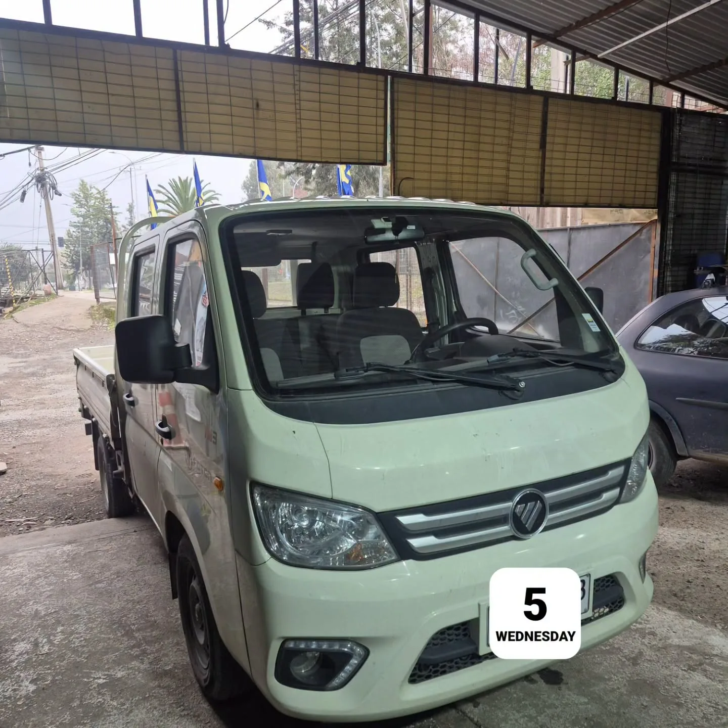 Foton TM3 Dcab 1.6cc, año 2025 durante diagnóstico automotriz específico